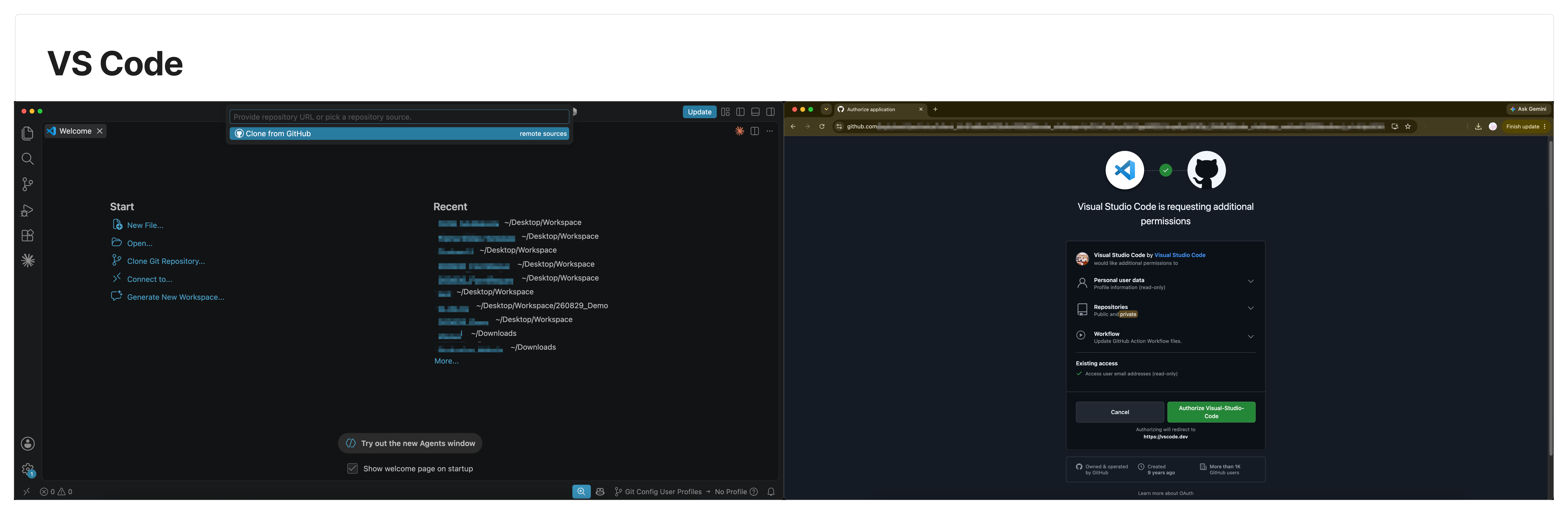 Interface - VS Code