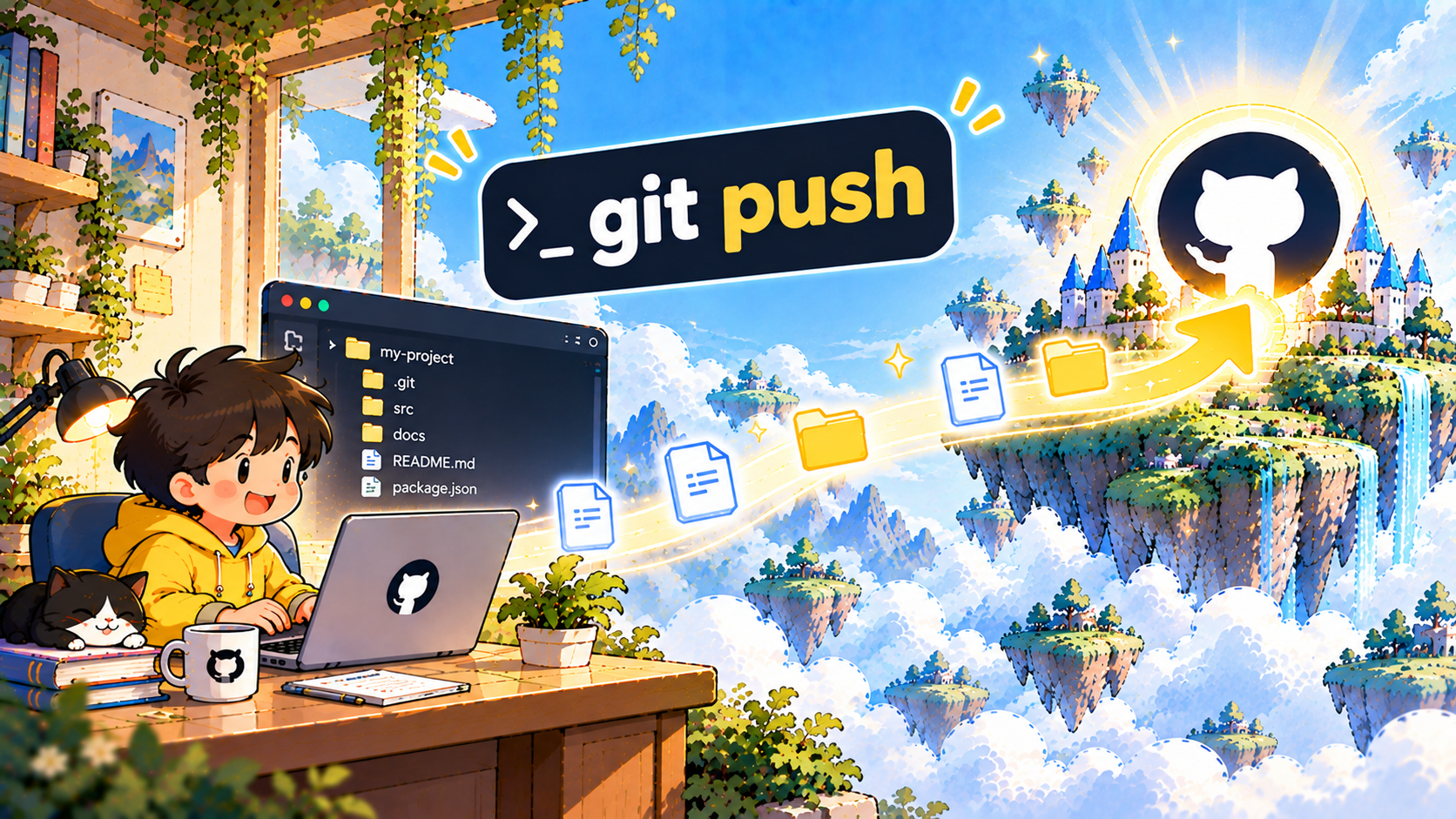 สรุปการ Push