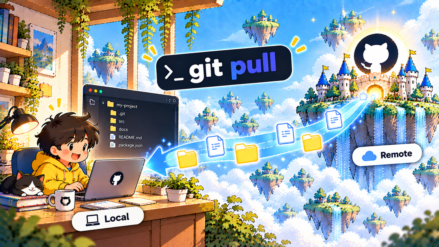 สรุปการ Pull